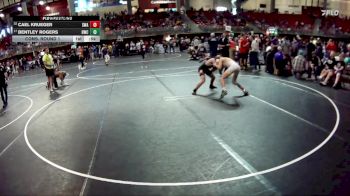 117 lbs Cons. Round 1 - Cael Krueger, Siouxland Wrestling Academy vs Bentley Rogers, Hastings Wrestling Club