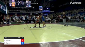 145 lbs Cons 16 #2 - James Conner, California vs David Capron, Illinois