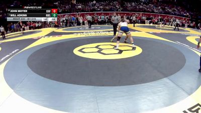 D1-215 lbs Semifinal - Will Adkins, Moeller vs John Moyer, Centerville
