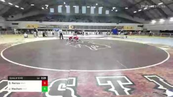 133 lbs Consi Of 8 #2 - Derek Ramos, Western Wyoming vs Joseph Mecham, Western Wyoming
