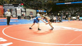 157 Class 4 lbs Champ. Round 1 - Cooper Kirkham, Liberty vs Rawley Evans, Jackson