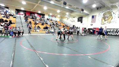 215 lbs Quarterfinal - Maximus Madrigal, Servite vs Edwin Hopkins, Westminster