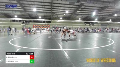 135 lbs Round Of 32 - Corey Harris, HURRICANE WRESTLING ACADEMY vs Sage Mosier, Texas Select Wrestling Club