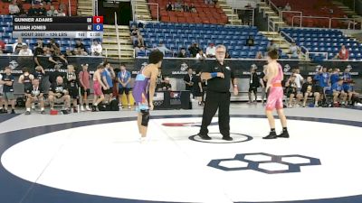 126 lbs Champ. Rd Of 128 - Gunner Adams, Ohio vs Elijah Jones, Arizona