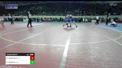 200 lbs Consi Of 32 #1 - Reese Gallamore, Taft Middle School vs Gavyn Roberts, Bixby