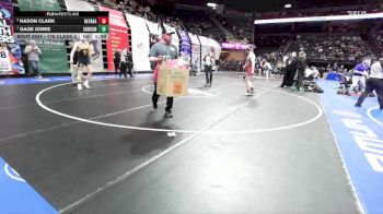 175 Class 2 lbs Cons. Round 3 - Gage Jones, Cameron vs Kason Clark, Nevada