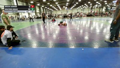 145 lbs Rr Rnd 1 - Brock Zander, Kraken White - HSB vs Brayden Inman, Immortals - HSB