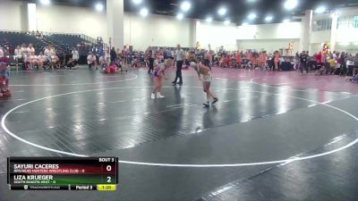 105 lbs Round 1 (8 Team) - Isabelle Apple, Team STL Green vs Cheyenne Stacy, Nebraska Marvels