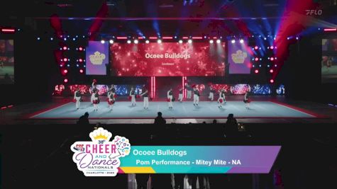 Ocoee Bulldogs [2025 Pom Performance - Mitey Mite - NA] 2025 Pop Warner National Cheer & Dance Championship