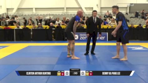 Benny Ka Pang Lee vs Clinton Arthur Bunting 2025 World IBJJF Jiu-Jitsu No-Gi Championship