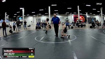 72 lbs Round 2 (4 Team) - SJ Gilliam, Diamond Fish vs Bret Relyea, Brawler Elite