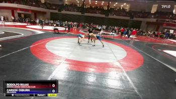 113 lbs Champ. Round 1 - Rodolfo Rojas, Broken Arrow Wrestling Club vs Carson Osburn, Oklahoma