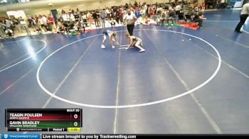 120 lbs Quarterfinal - Teagin Poulsen, North Sanpete vs Gavin Bradley, Stallions Wrestling