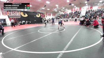 125 lbs Cons. Round 1 - Victoria Gonzalez, Garden Grove vs Leelinda Hueter, Vista Murrieta