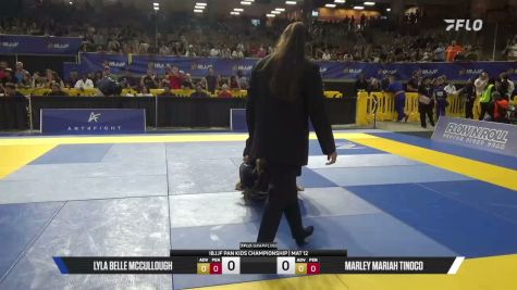 Lyla Belle Mccullough vs Marley Mariah Tinoco 2026 Pan Kids Jiu-Jitsu IBJJF Championship