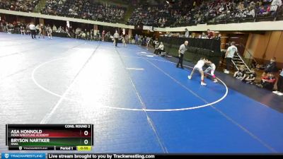 71 lbs Cons. Round 2 - Bryson Nartker, Iowa vs Asa Honnold, Moen Wrestling Academy