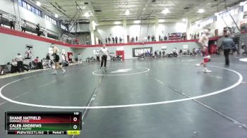 149 lbs Cons. Round 2 - Shane Hatfield, Fairmont State vs Caleb Andrews, Ouachita Baptist
