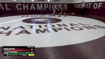 184 lbs Cons. Round 2 - Elijah Mitchell, Luther vs Erick Ramos, Augsburg