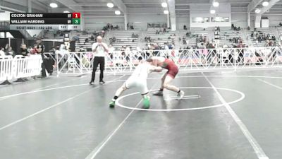 152 lbs Consi Of 16 #2 - Colton Graham, NY vs William Harding, ME