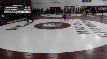 133 lbs Quarterfinal - Teague Holzer, UW - La Crosse vs Chase Beckett, Minnesota State Mankato