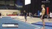 Jax Washburn - Floor, OMEGA Gymnastics - 2021 USA Gymnastics Development Program National Championships