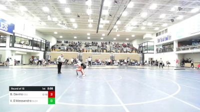 133 lbs Round Of 16 - Ben Davino, Ohio State vs Vinnie D'Alessandro, Bucknell