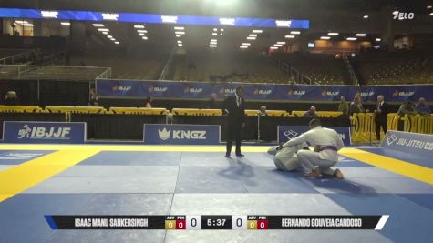 Fernando Gouveia Cardoso vs Isaac Manu Sankersingh 2026 Pan Jiu Jitsu IBJJF Championship