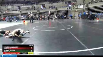 45 lbs Quarterfinals (8 Team) - Hyler Danielson, Minneota vs Blake Timmer, Roseau