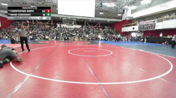 287 lbs Cons. Round 1 - Christopher Smith, Clayton Valley vs David Coronado, San Marin