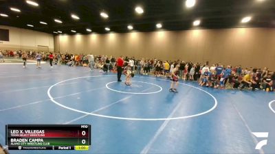 100-102 lbs Round 3 - Braden Campa, Alamo City Wrestling Club vs Leo X. Villegas, Texas Select Wrestling