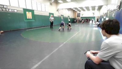 126 lbs Champ. Round 1 - Jahryzen Pagaragan, Slam Academy vs Christopher Lopez, Newport Harbor
