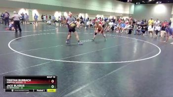 138 lbs Round 2 (16 Team) - Jace Blasius, SD Renegades vs Tristan Burbach, Nebraska Broskis