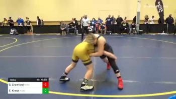 110 lbs Consolation - Gavin Crawford, Thomas Jefferson vs Easton Krasa, McGuffey