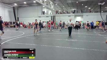 126 lbs Round 1 (8 Team) - Cristian Pote, Empire vs Camden Murray, Town Wrestling VHW