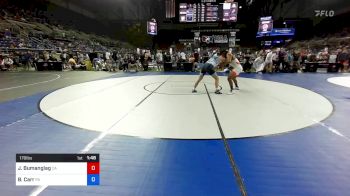 170 lbs Cons 16 #1 - Junior Bumanglag, California vs Brandon Carr, Pennsylvania