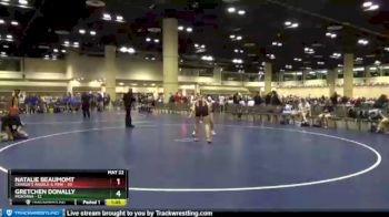 145 lbs Semis & Wb (16 Team) - Natalie Beaumomt, Charlie`s Angels-IL Pink vs Gretchen Donally, Montana