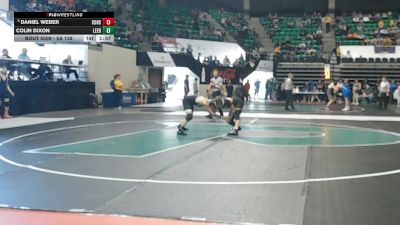 5A 138 lbs Champ. Round 1 - Daniel Weber, Corner vs Colin Dixon, Leeds