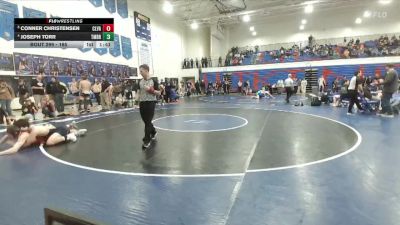 165 lbs Quarterfinal - Conner Christensen, Clearwater Valley vs Joseph Torr, Timberlake
