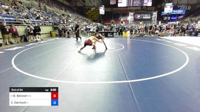 120 lbs Rnd Of 64 - Blake Beissel, MN vs Cole Gentsch, IL