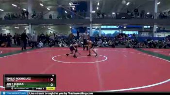 75 lbs Finals (2 Team) - Joey Sesock, Highland vs Emilio Rodriguez, Jackson