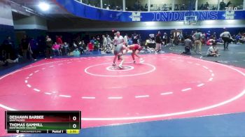 141 lbs Cons. Round 1 - Thomas Gammill, Huntingdon College vs Deshawn Barbee, Unattached