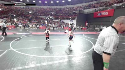 80 lbs Quarterfinal - Jax Grapa, Phillips vs Archer Marten, Pirate Mat Club
