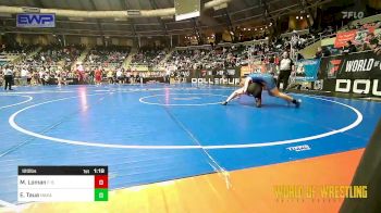 120 lbs Round Of 16 - Myka Loman, F-5 Grappling vs Evelyn Taua, Nakamura Wrestling