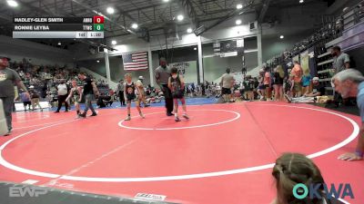 58 lbs Round Of 16 - Hadley-Glen Smith, Anno Youth Wrestling vs Ronnie Leyba, Team Tulsa Wrestling Club