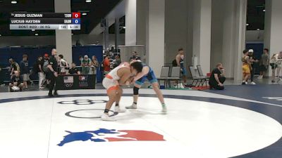 80 kg Cons. Rd Of 16 - Jesus Guzman, Team So Cal Wrestling Club vs Lucius Hayden, Bay Area Dragons Wrestling Center