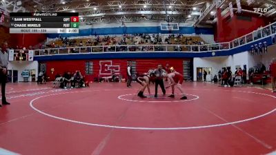 106 lbs Semifinal - Sam Westfall, Crown Point vs Chase Mikels, Portage