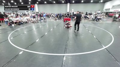 100 lbs Hunter Wilson, Team Missouri vs Julian McCrimon, Team Maryland