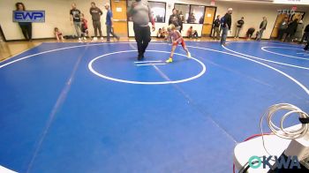 49 lbs 3rd Place - Cole Stewart, Claremore Wrestling Club vs Daxton Baumert, Verdigris Youth Wrestling