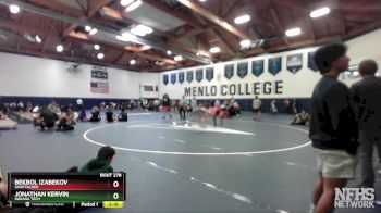 165 lbs 5th Place Match - Jonathan Kervin, Indiana Tech vs Bekbol Izabekov, Unattached