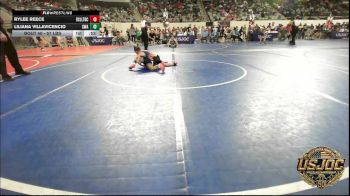 57 lbs Consi Of 16 #2 - Rylee Reece, Bridge Creek Youth Wrestling vs Liliana Villavicencio, Shelton Wrestling Academy